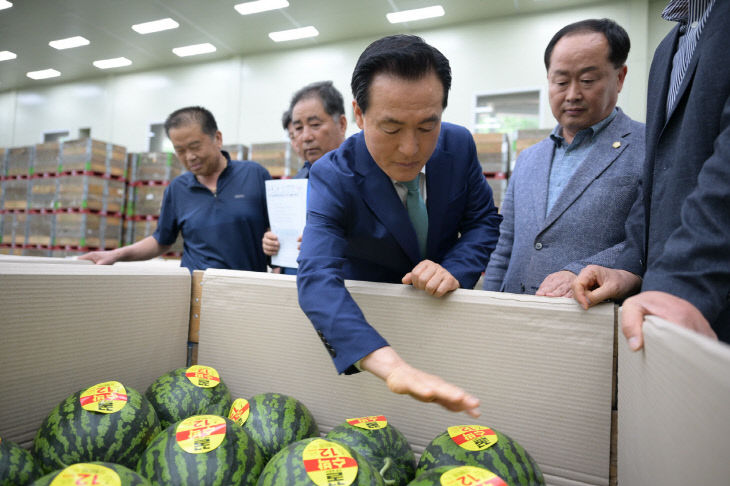 논산시 수박연구회 대상 수상(3)