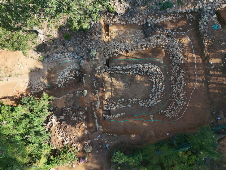 우불산성 집수지 정밀발굴조사 부지