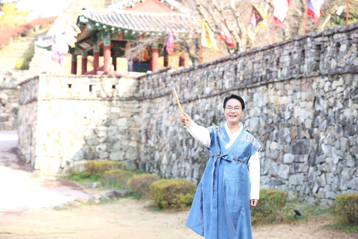 심덕섭 고창군수, 모양성제 홍보