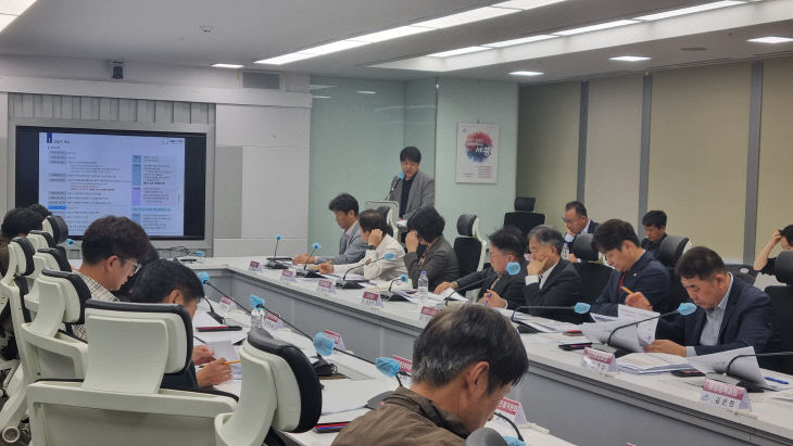 정원도시 기본계획 수립 및 설계용역 중간보고회(정원도시과)