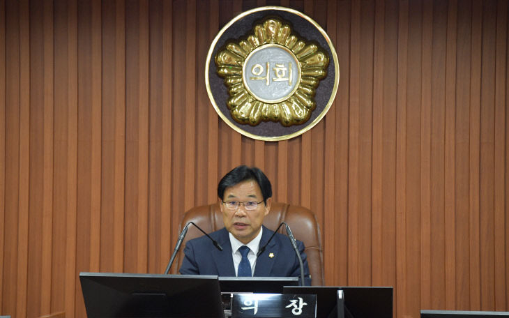 제267회 논산시의회 임시회 폐회사