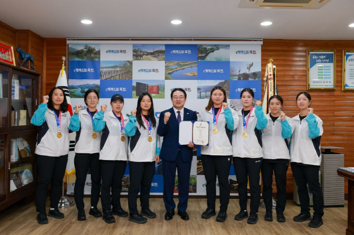 사진3) 옥천군실업 소프트테니스팀, 제