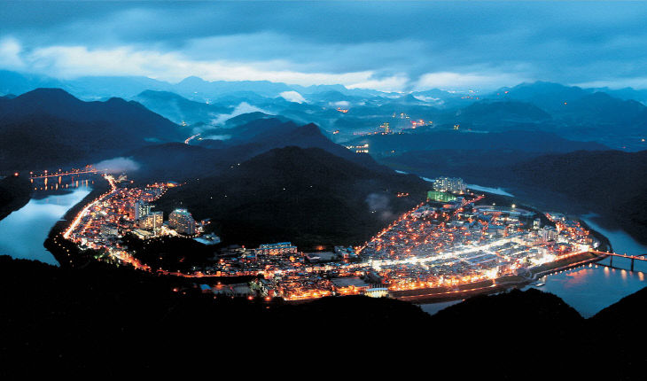 보도 1) 단양 야경