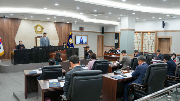 괴산군의회 제346회 괴산군의회 임시회 폐회