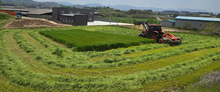 02.1 청주시, 조사료 전문단지 조성사업 첫 공모 선정. 사진