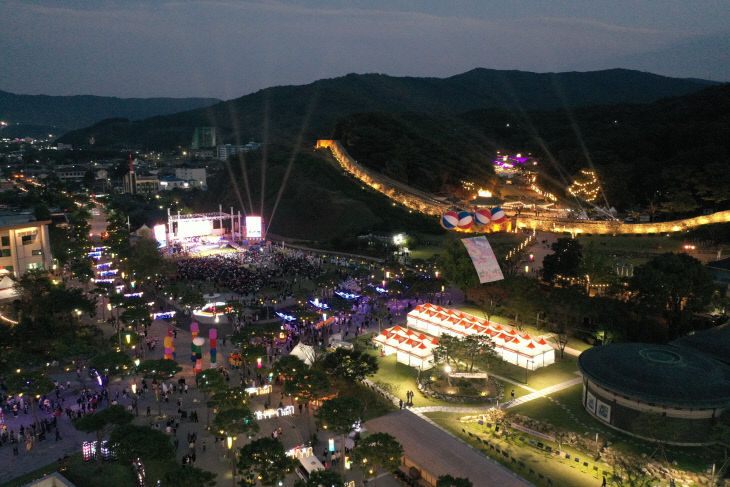 (자료사진)고창모양성제 야간