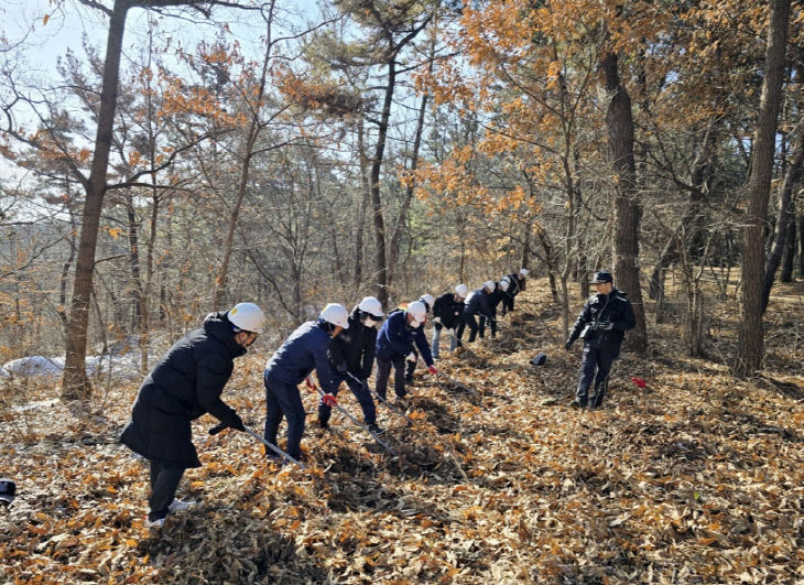 2. 가을철 산불조심기간 운영 3(산불 방화선 구축 훈련)