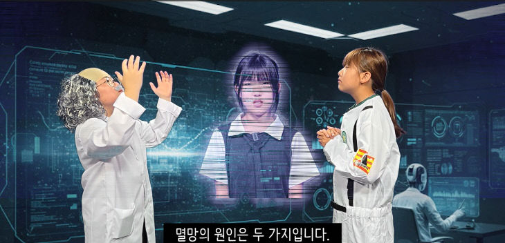 웅상청소년방과후아카데미 홍보영상 촬영 모습1