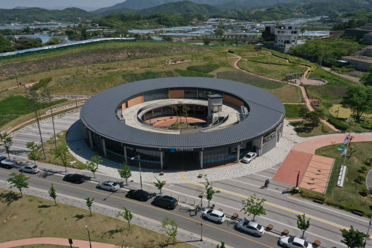 경산동의한방촌 전경