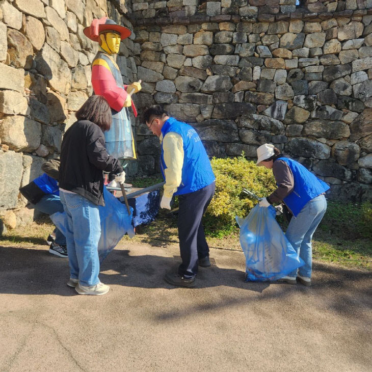모양성제 대비 환경정화 활동사진(3)