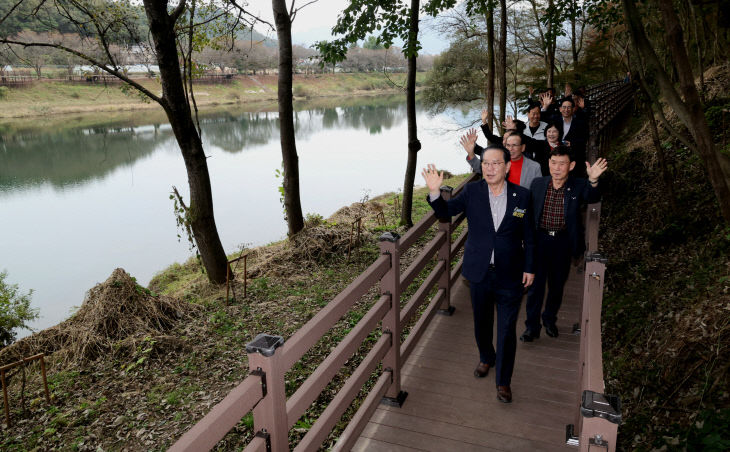 괴산군, ‘괴강둘레길 조성사업’ 준공식 개최 (3)