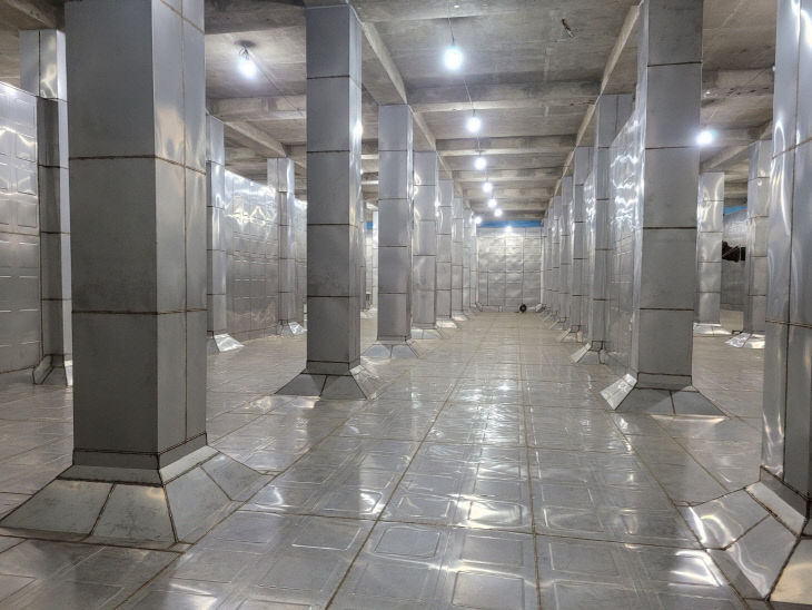 청주시, 명암배수지 스테인리스 보강으로 수돗물 안전성 강화.