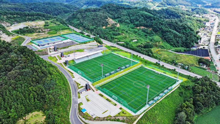 괴산군 스포츠타운 전경