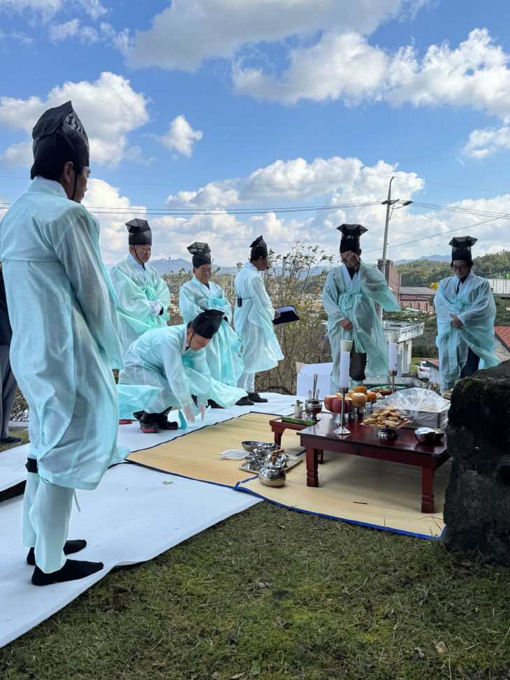 부리면, 제75회 순국의적 제향 행사 개최