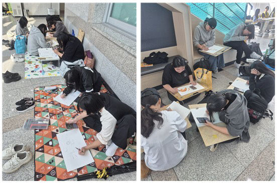 한림디자인고 한글사랑큰잔치