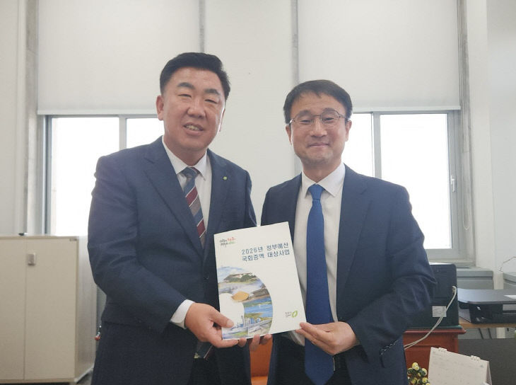 이범석 청주시장, 국비 확보 위해 국회서 막바지 총력.