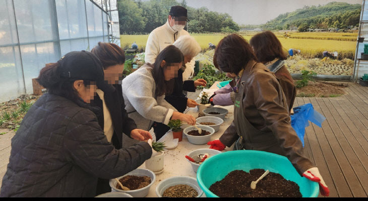 의정부시, '반려식물(다육이) 나눔행사' 시민 호응 속 종료