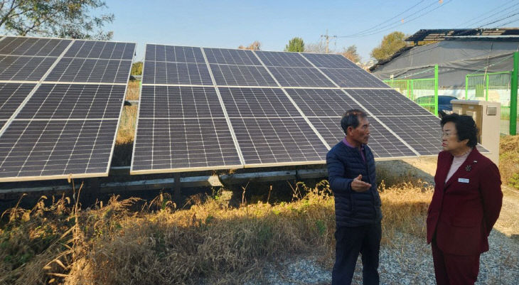 1. 김경희 이천시장 어석1리 태양광 시설 마을 현장 방문2