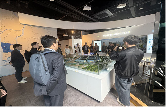 투자유치 팸투어.부산시 제공