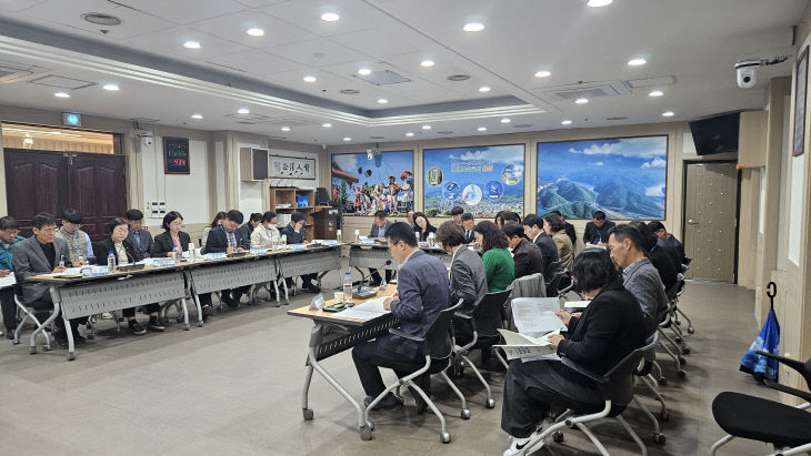 2024년 지방세·세외수입 체납액 징수대책 보고회 사진.(음성군