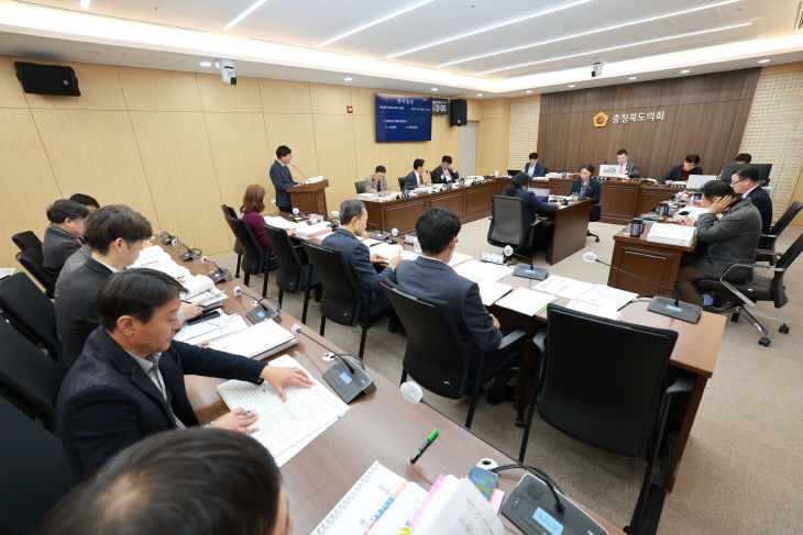 건설환경소방위원회 행정사무감사(재난안전실)