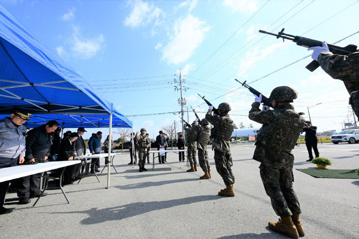 자유수호 희생자 합동위령제(4)