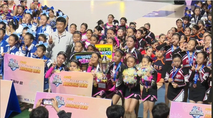 추부초, 전국학교스포츠클럽 치어리딩부 3년연속 우승