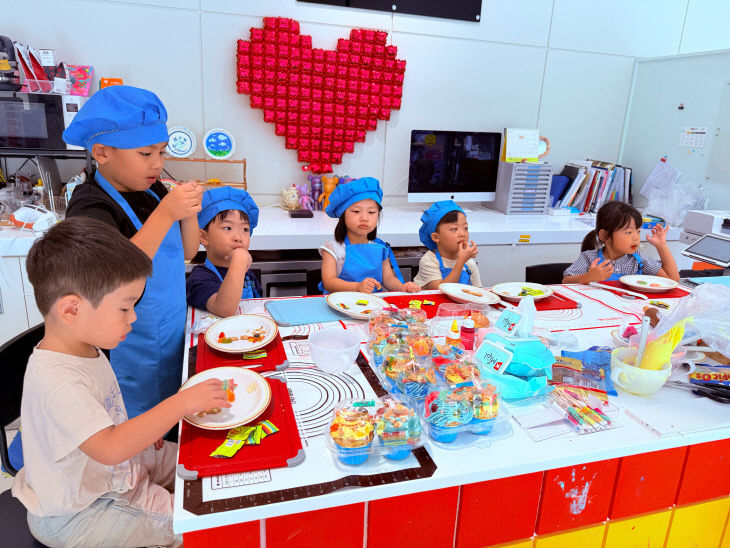 바다컵케이크 쿠킹수업(가람어린이집)