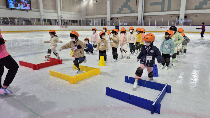 반다비 빙상장 아이스하키(다정어린이집)