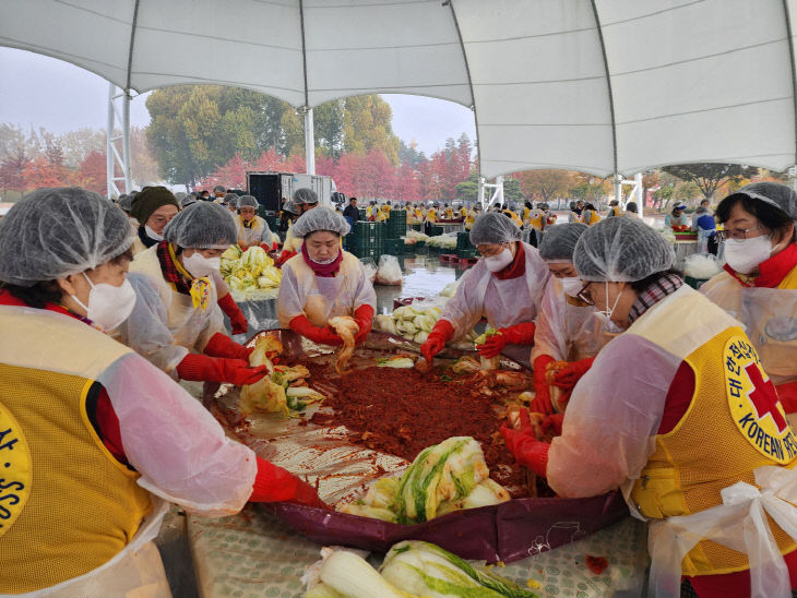 사랑의 김장나눔 행사