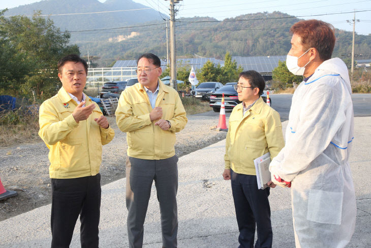 1106 “AI 확산 원천 차단”…정읍 거점소독시설 점검