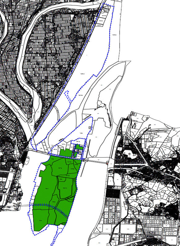 낙동강하구 국가도시공원 위치도