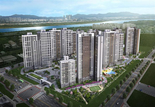 풍무역세권 수자인 그라센트_투시도