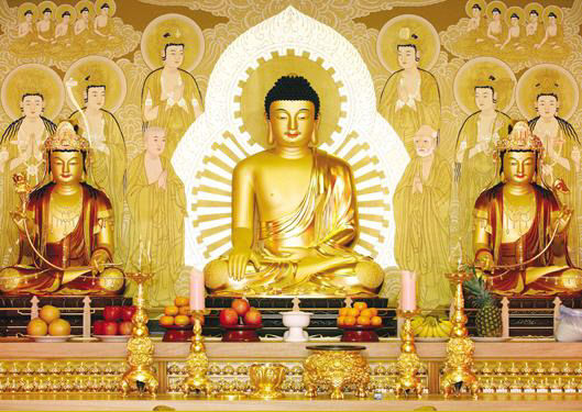 광명당 삼존불(2011)