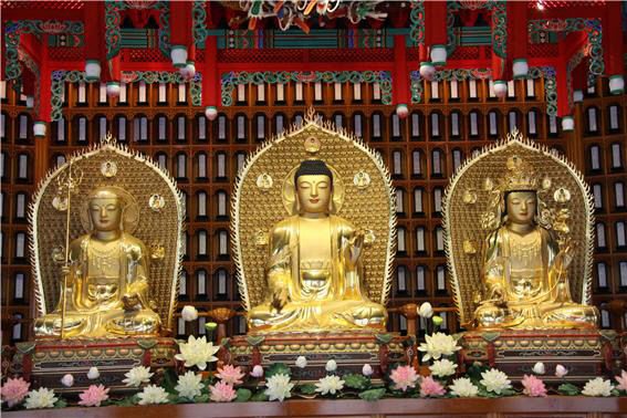 극락사 삼존불(2003)