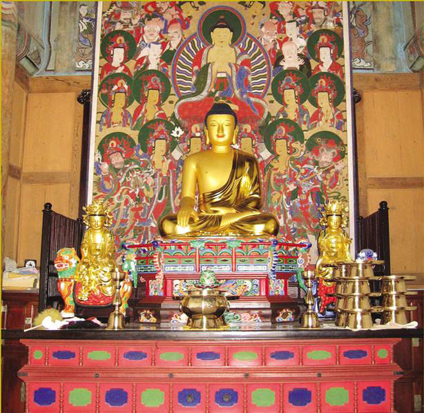 해인사 법보전 석가모니불(2008, 청동)