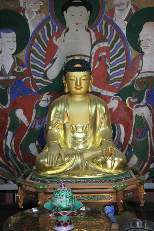 해인사 장경각법보전 석가모니불(2008)