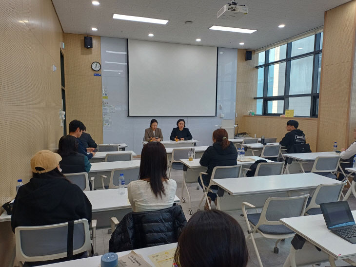 원님(청년 인턴 간담회)사진