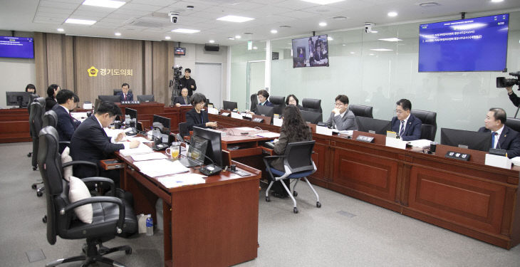 경기도의회 미래과학위, '행정사무감사' 돌입