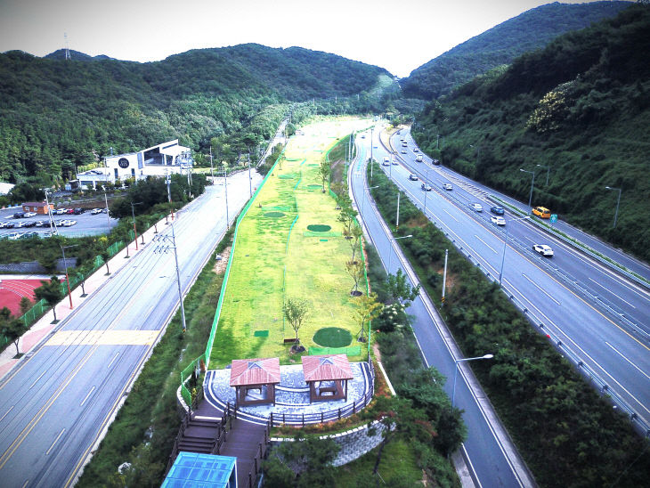 동부양산파크골프장 전경