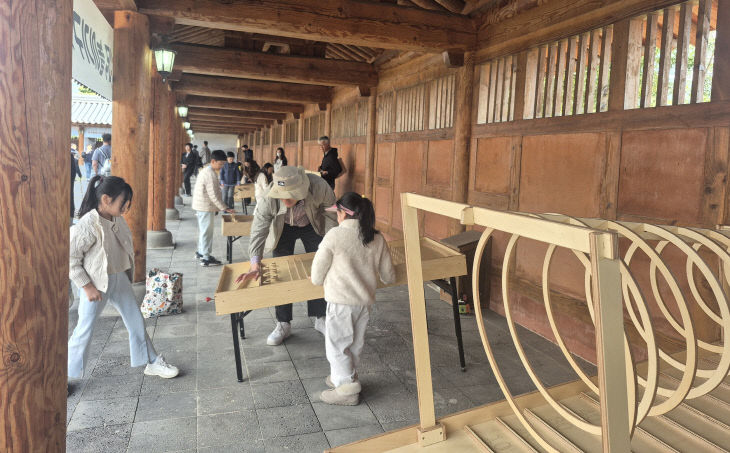 영암군 목재누리 페스티벌_목재놀이터