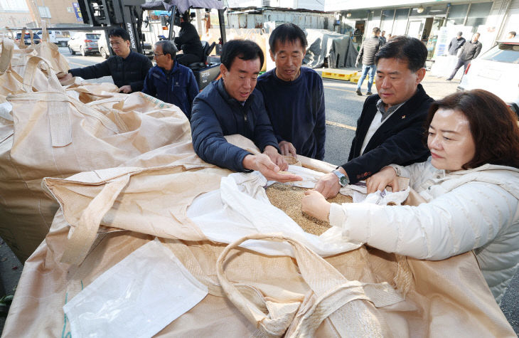 20251112-산내동 공공비축미곡 매입 현장1