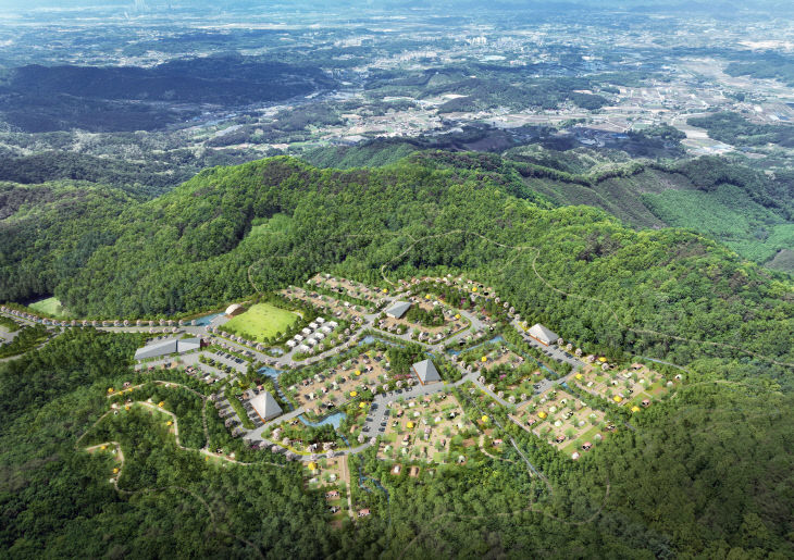 청주시 코베아캠핑랜드 조성사업 행정절차 완료