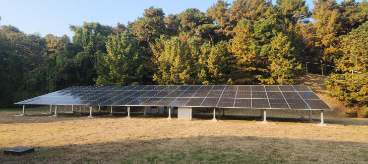 청주시, 수도시설 내 태양광 발전시설 설치로 에너지 자립
