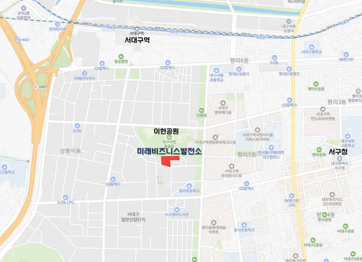 미래비즈 위치도