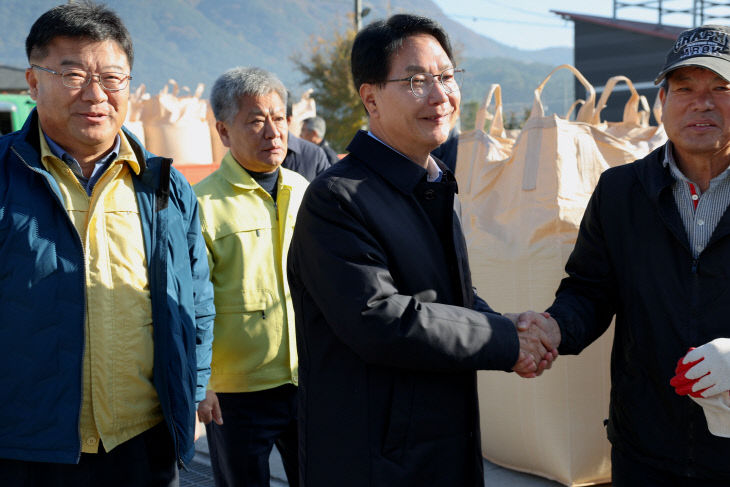 심덕섭 고창군수, 공공비축미 수매현장 격려방문(2)
