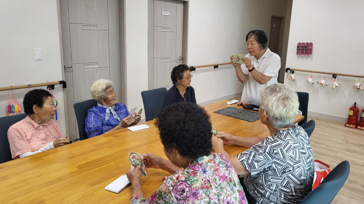 3.치유프로그램 시범운영 모습