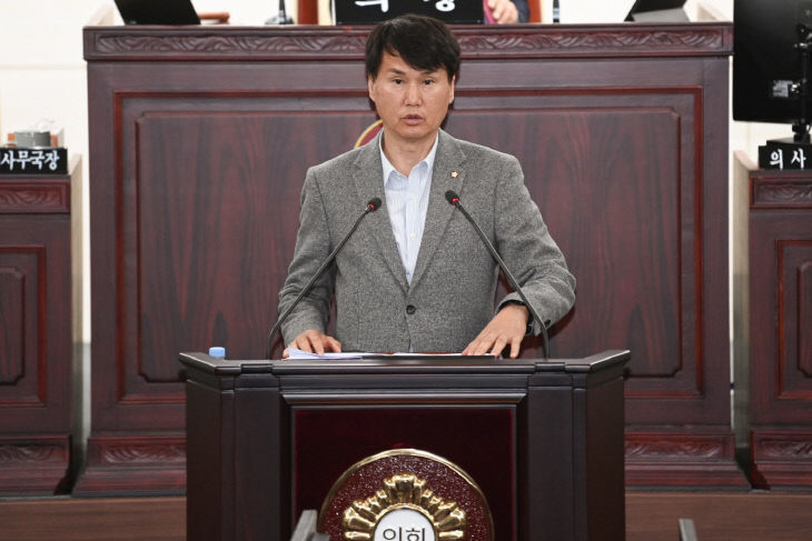 화성시의회 송선영 의원이 5분발언