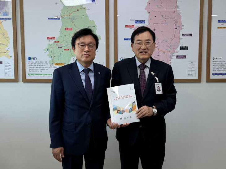 주낙영 시장 국회방문