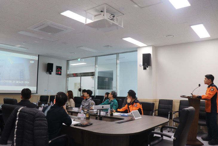 7개 기관 합동훈련 진행”